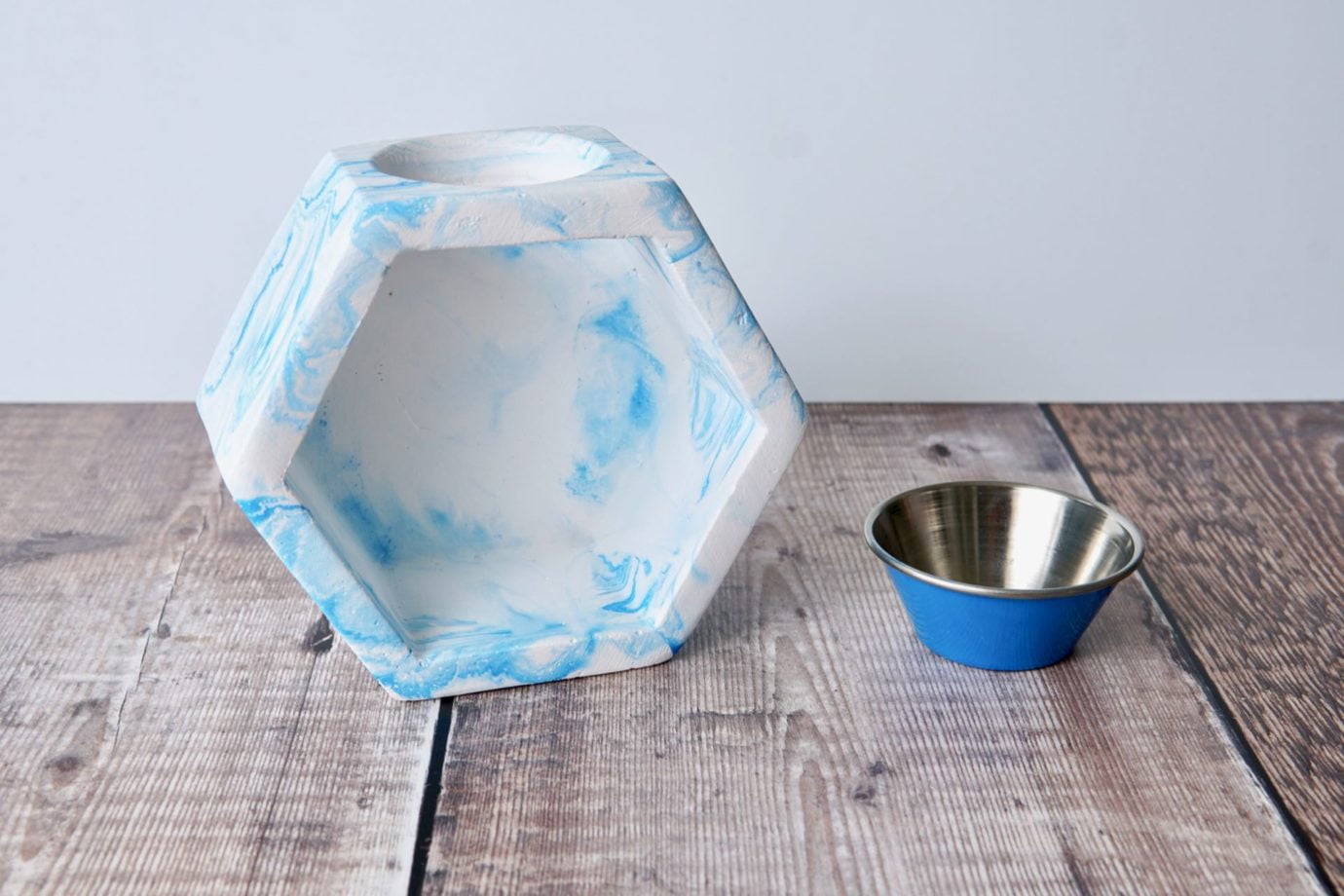 Blue Hexagonal Wax Melter - Image 4