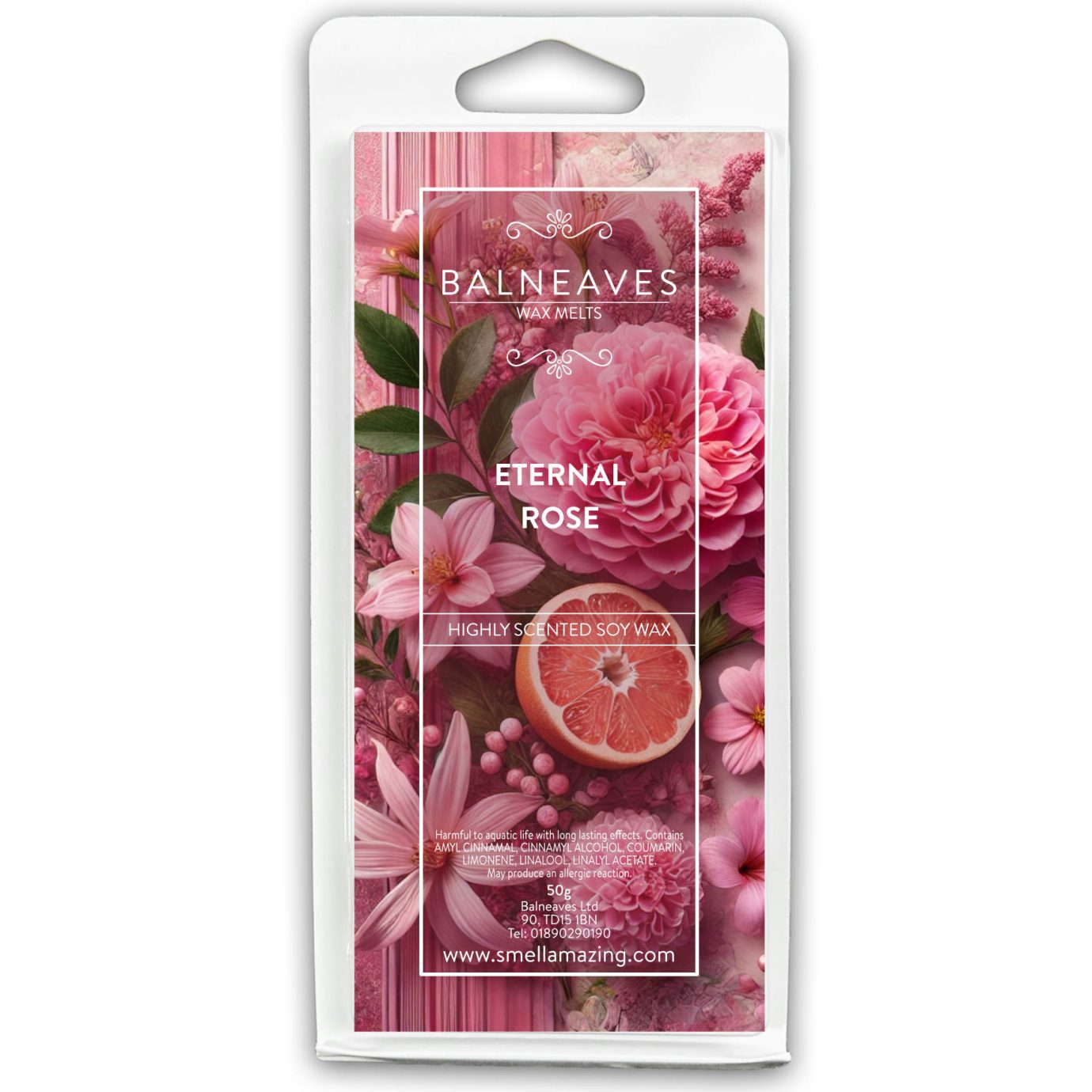 Eternal Rose Wax Melt Snap Bar